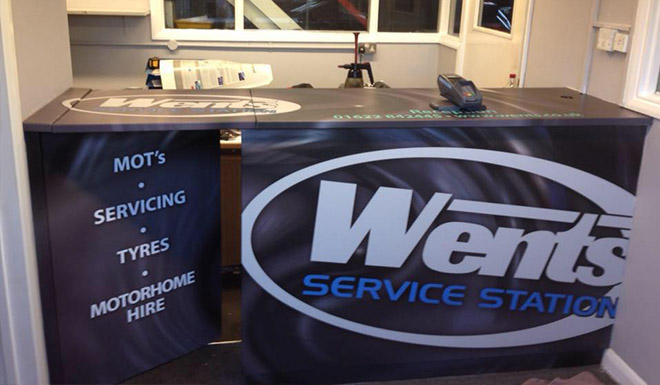 wents service station front desk